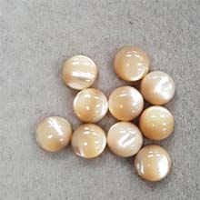 8MM ROUND CABOCHON MOP NATURAL(10PCS/BAG)